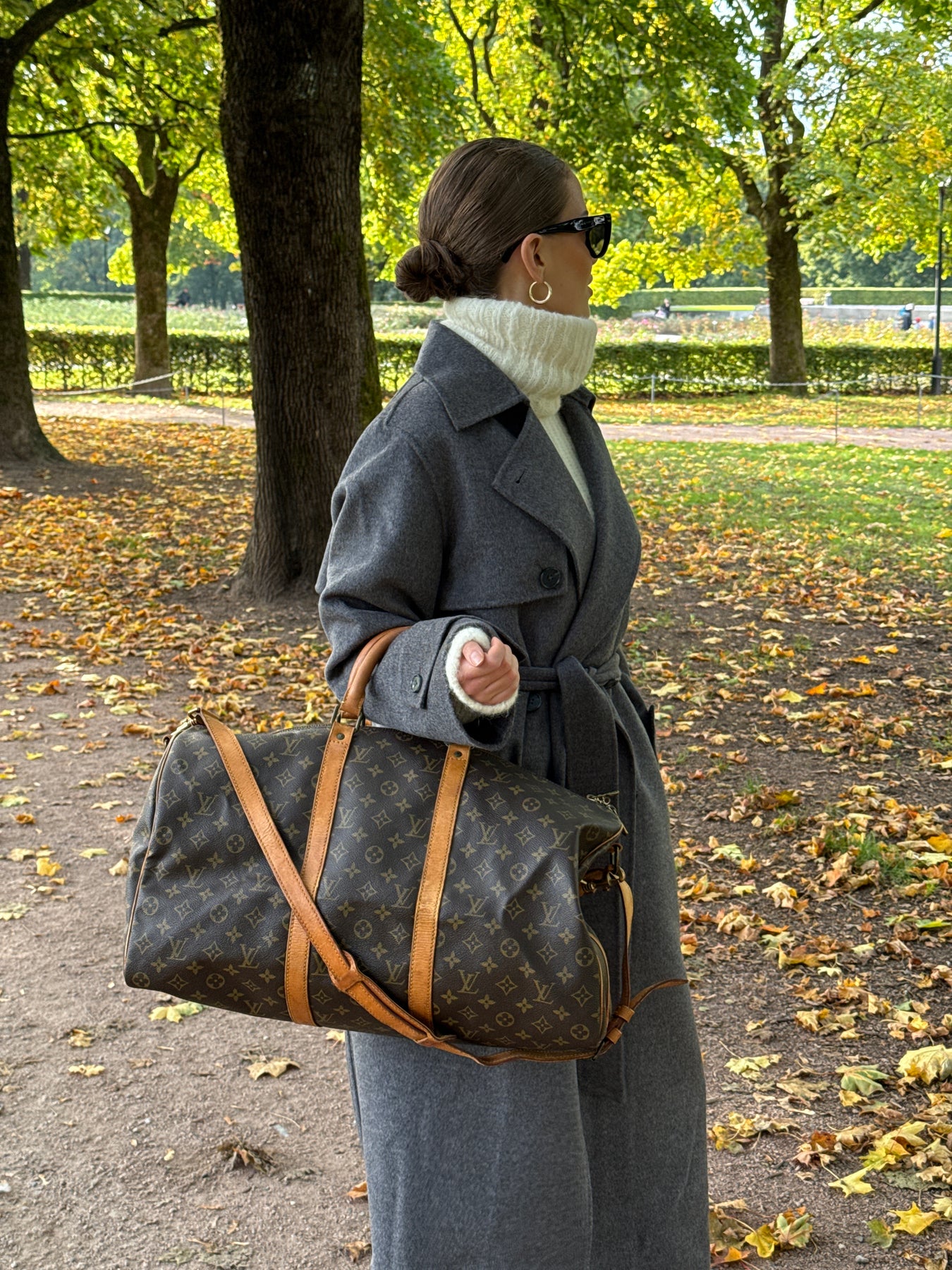 Louis Vuitton Keepall 50 Monogram Bag - Brun