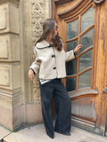 Edmund Teddy Jacket - Ivory