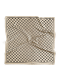 Polkadot Scarf - White & Black