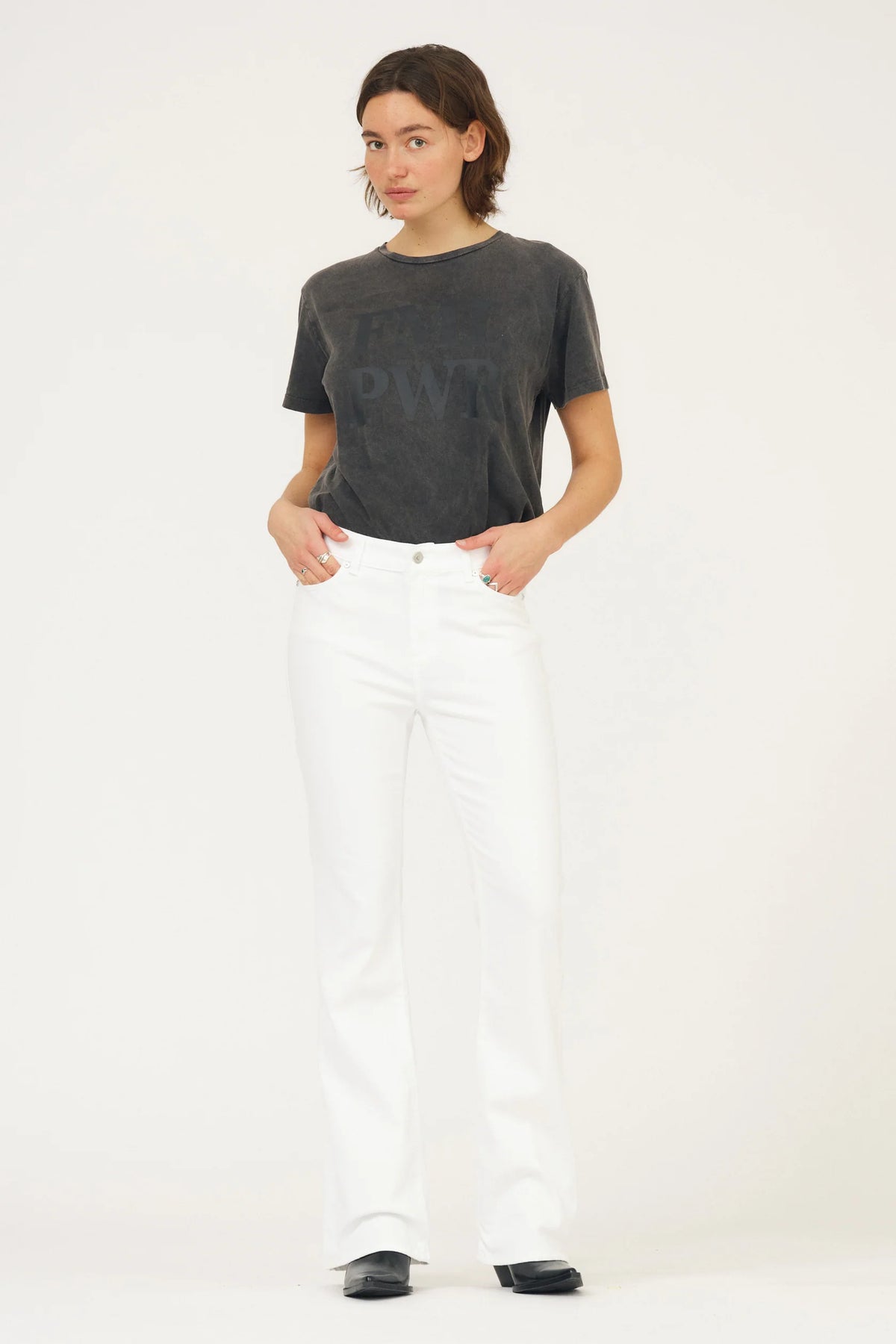 Tara Jeans - White