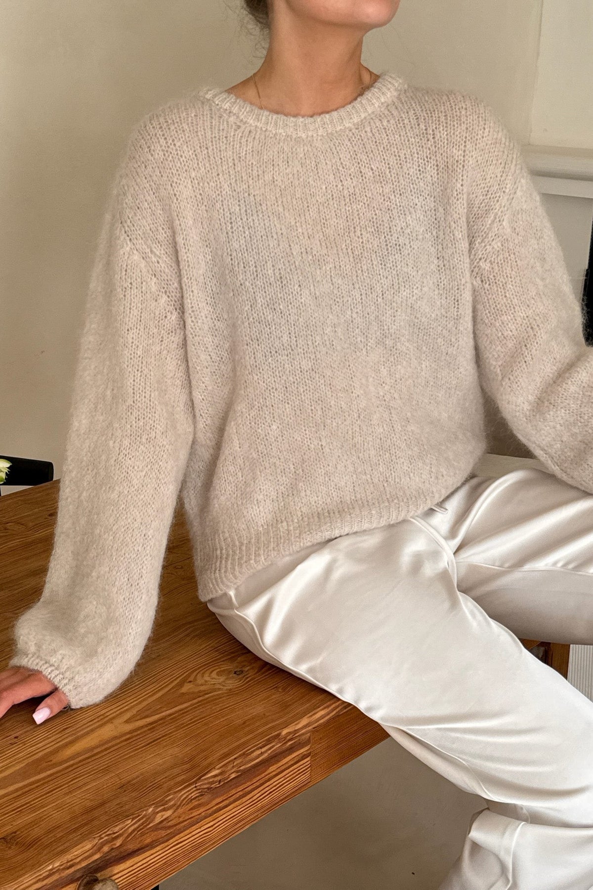 Idaic Pullover - Beige