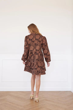 Ida Dress - Brown