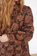 Ida Dress - Brown
