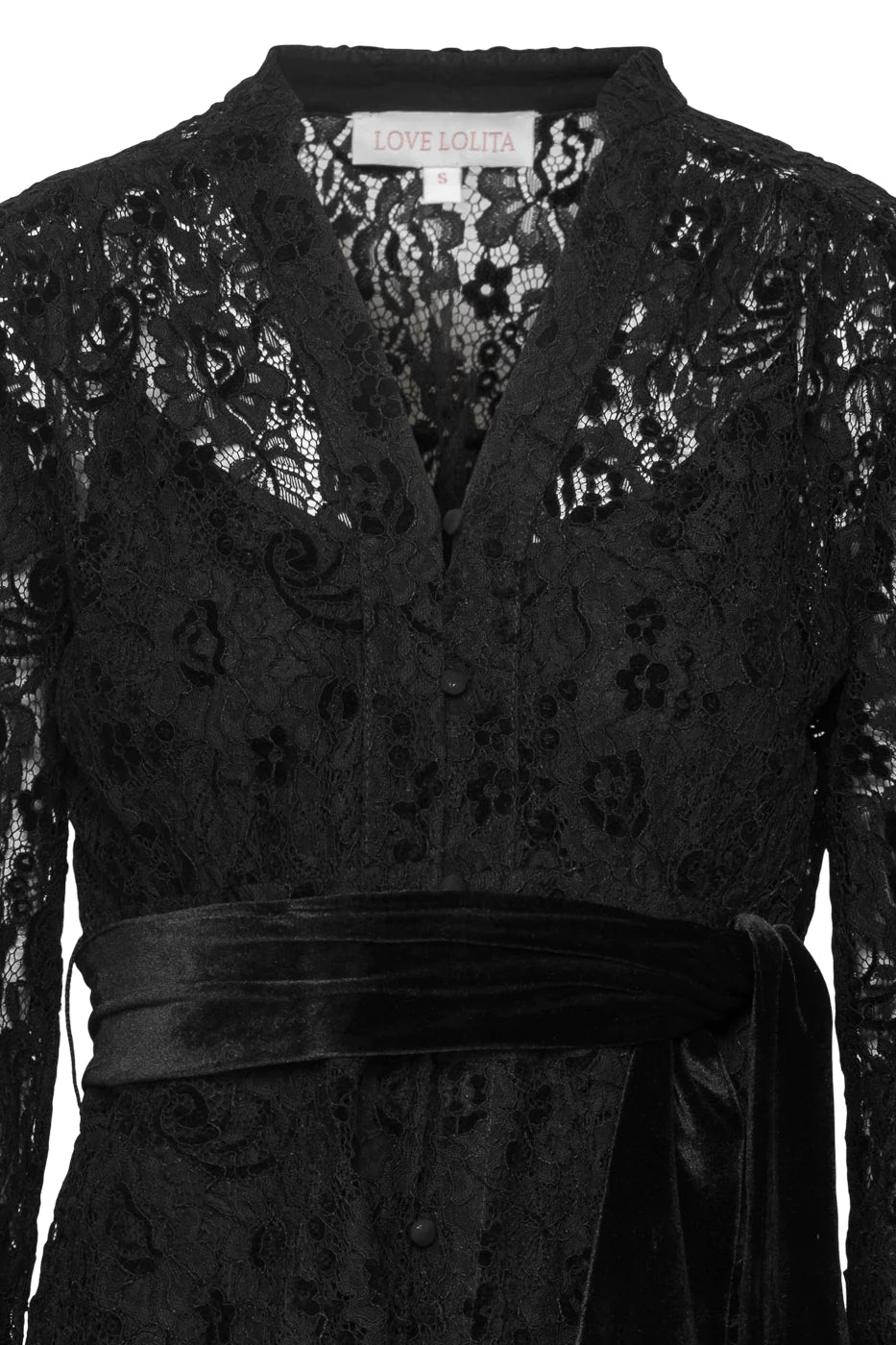 Inez Dress - Black Lace