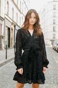 Inez Dress - Black Lace