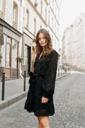 Inez Dress - Black Lace