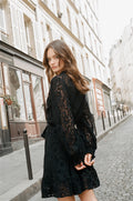 Inez Dress - Black Lace