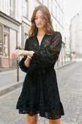 Inez Dress - Black Lace