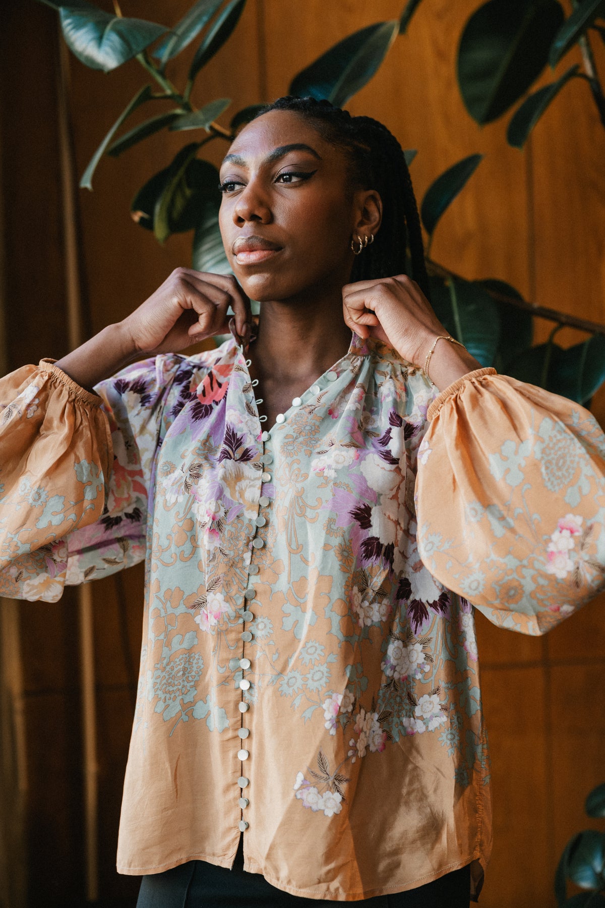 Satin Shirt - Wallpaper