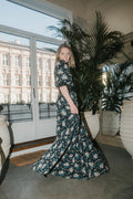 Georgette Maxi Dress - Midnight