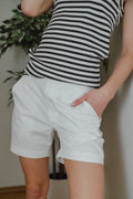 OpeyaIW Shorts - Pure White