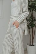 QuinIW Blazer - Sommer Pinstripe