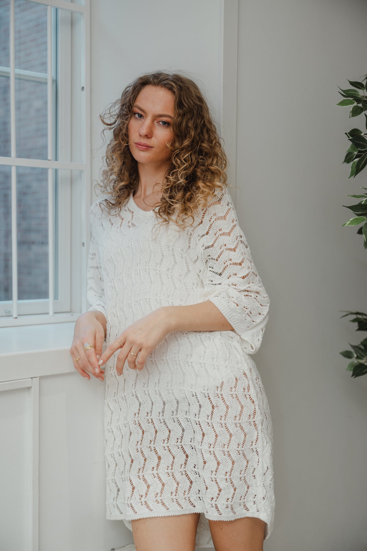 OrzalaIW Tunic - Pure White