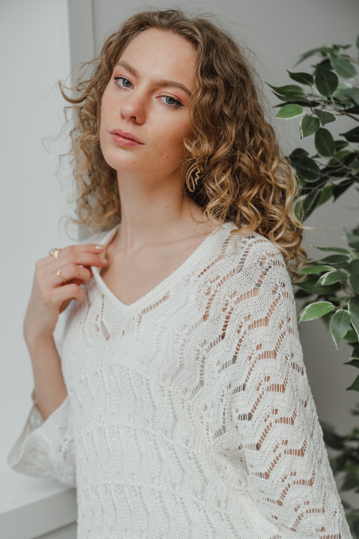 OrzalaIW Tunic - Pure White