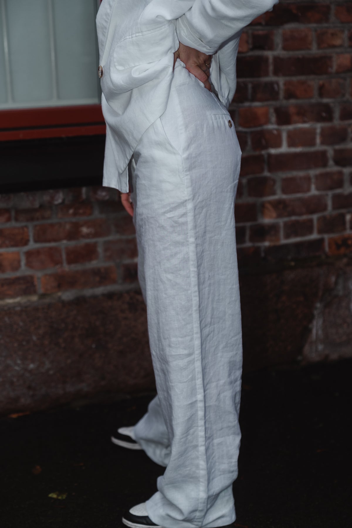 NinnesPW Pants - Bright White