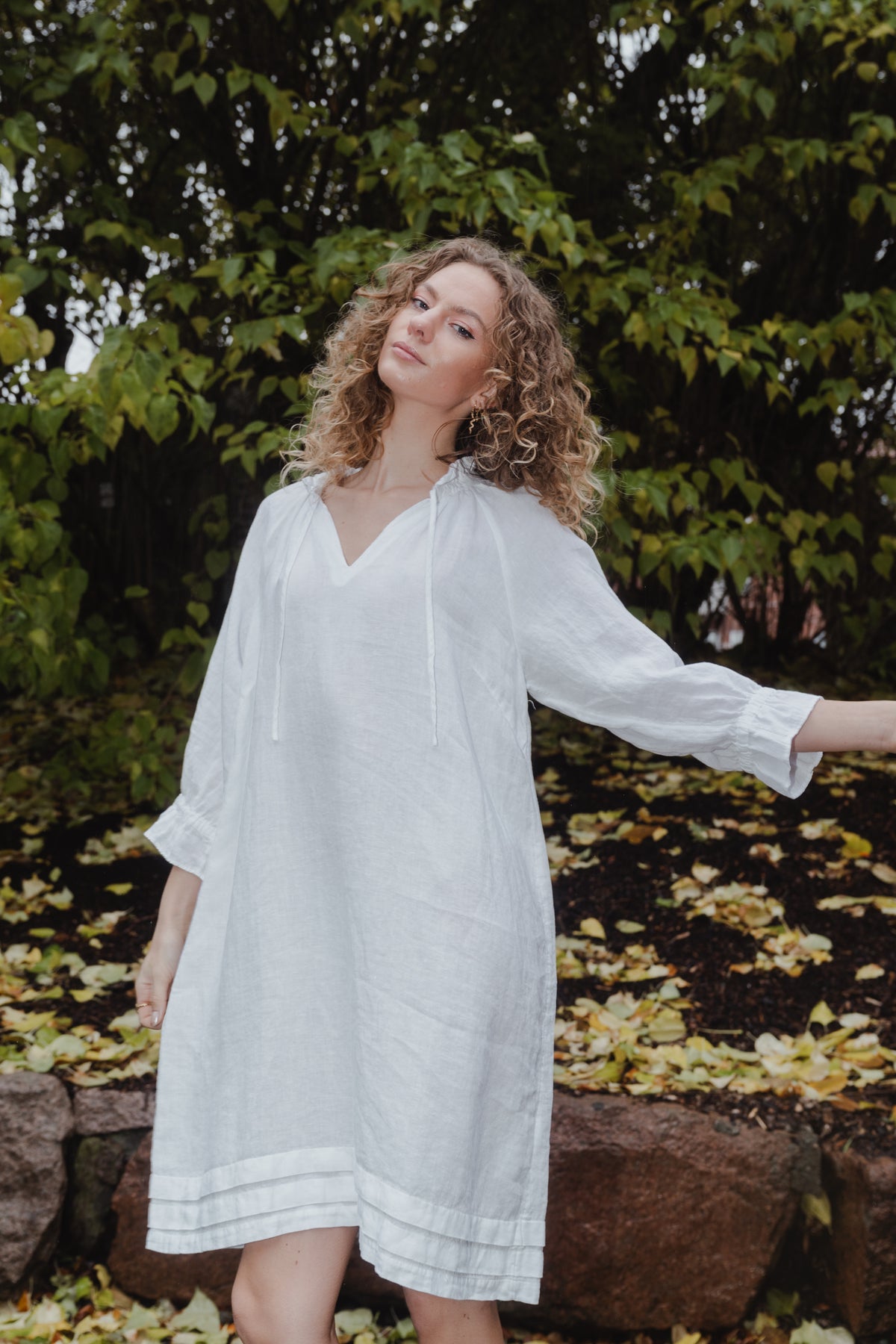 AraPW Dress - Bright White