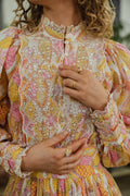 Cotton Slub Mini Dress - Grapes