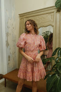 Bohemian Mini Dress - Yellow Poppy
