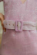 Sequins Mini Dress - Liliac