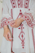 Tasha Embrodery Dress - Red