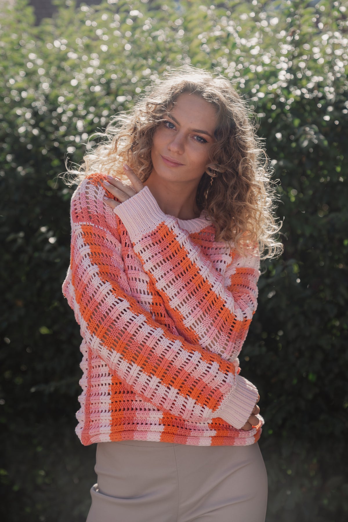 InWear AlyssaIW Crochet Pullover - Flerfärgad