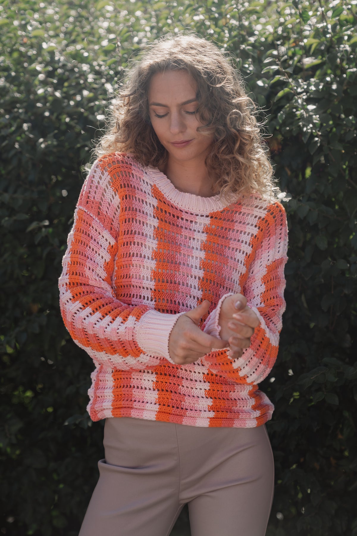 InWear AlyssaIW Crochet Pullover - Flerfärgad