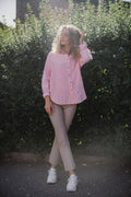 AmosIW Kiko Shirt - Pink Stripe