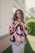 DesdraIW Shirt - Pink Poetic Flower