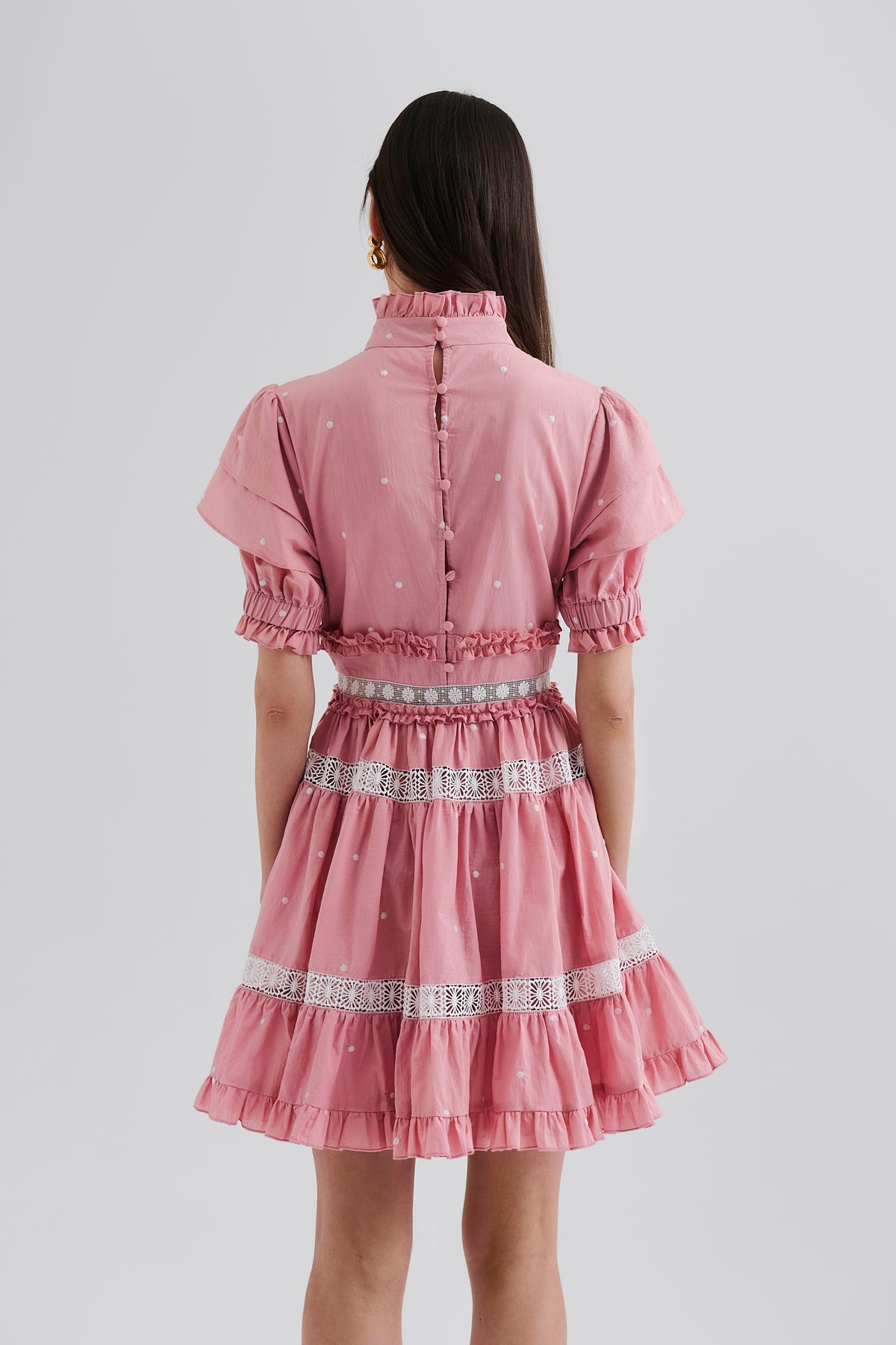 Iro Mini Dress - Blush
