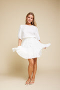 Isabel Solid - White