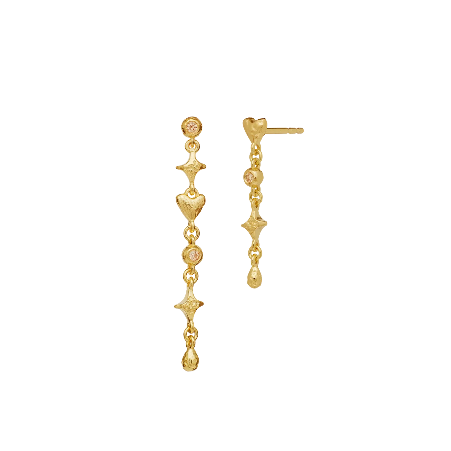 Isidora Örhängen - Guld