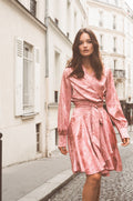 Iza Mini Dress - Blush