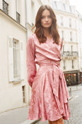 Iza Mini Dress - Blush