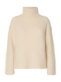 Gabriella Ls Knit High Neck - Birch