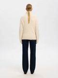 Gabriella Ls Knit High Neck - Birch