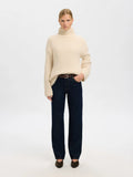 Gabriella Ls Knit High Neck - Birch