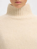 Gabriella Ls Knit High Neck - Birch