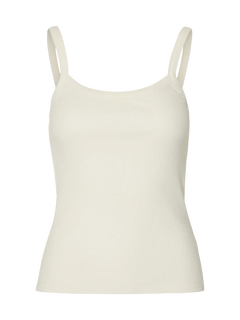 Celica Anna Strap Tank Top - Snow White