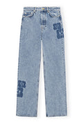 Patch Denim Izey - Mid Blue Stone