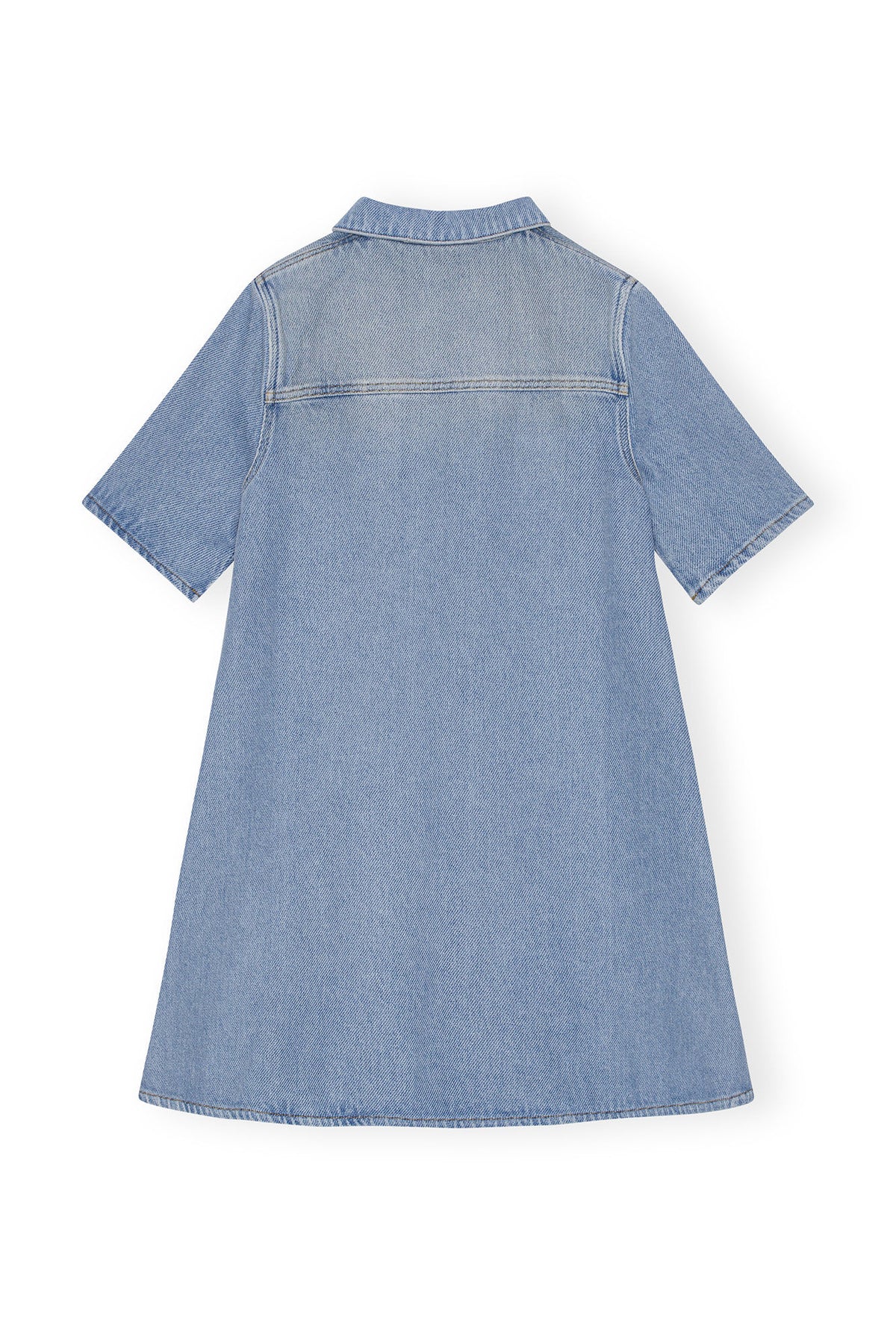 Heavy Denim Mini Dress - Tint Wash