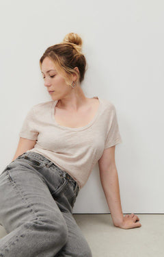 Jacksonville T-Shirt - Creme Chine