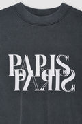 Jaci Sweatshirt Paris - Washed Black