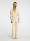Vinna LS Structure Knit Kofta Noos - Birch
