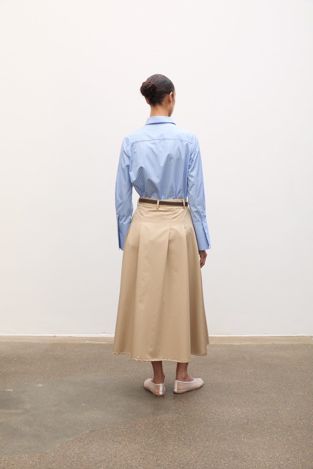 Julie Shirt - Blue Stripe