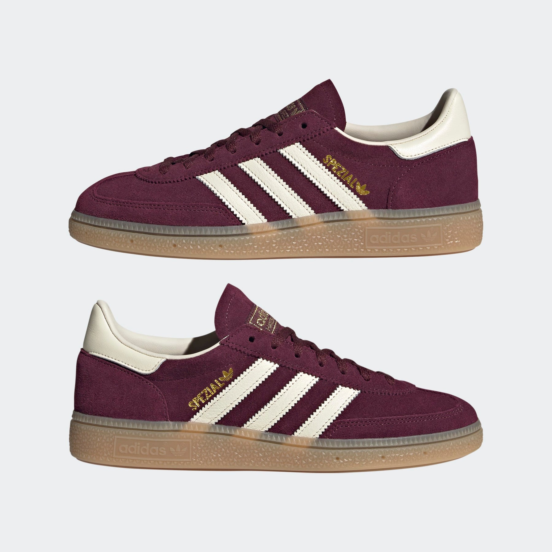 Adidas Handball Spezial W - Maroon/Cream White/Gold Metallic