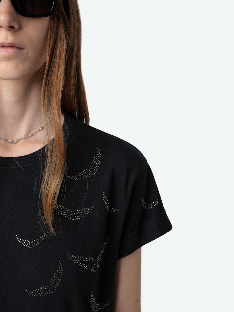 Anya Pcl Rain Strass Wings - Stone
