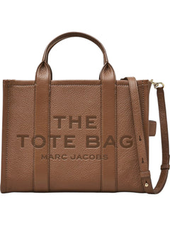 The Leather Medium Tote - Argan Oil