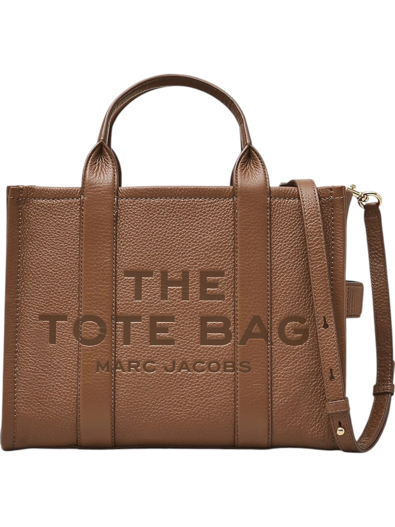 The Leather Medium Tote - Argan Oil