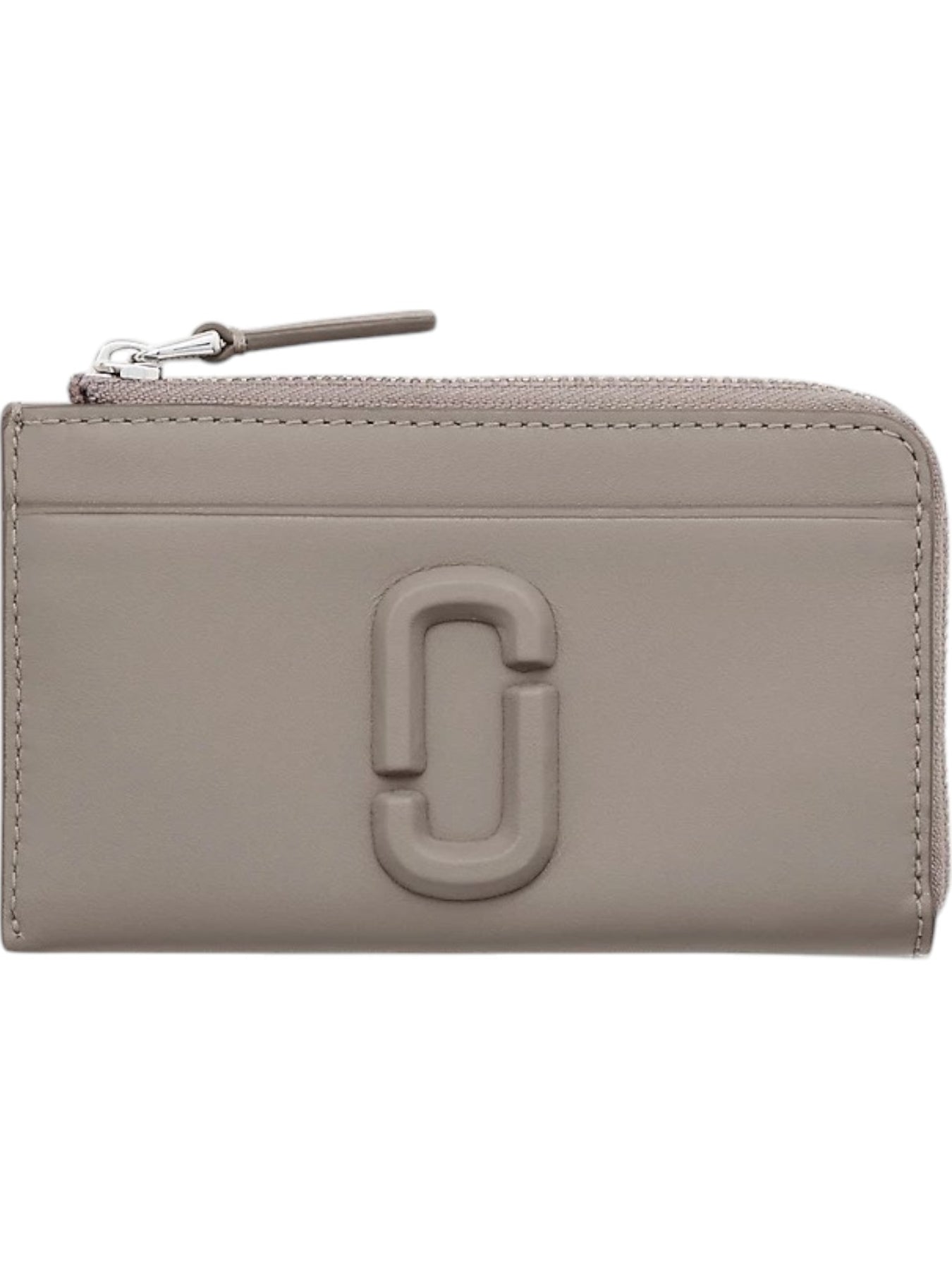 The Top Zip Multi Wallet - Cement