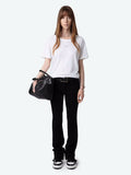 Marta Pcl Wings Strass T-shirt - Vit